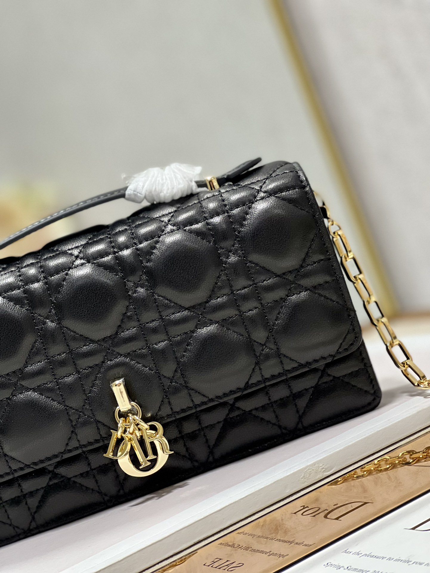 lady Dior ❤ Pearl clutch bag 