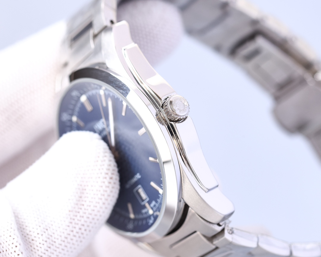 IWC- Fine men's watches Imported Citizen mechanical movement, top 316 stainless steel case and strap