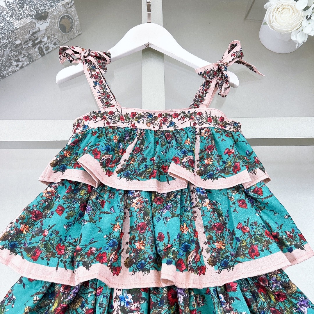 D&G spring and summer girls skirt suit