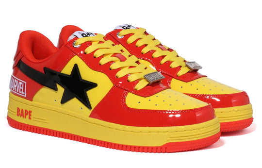 A BATHING APE Bape Sta x Marvel ‘Red Yellow Black’ 1I73-291-902