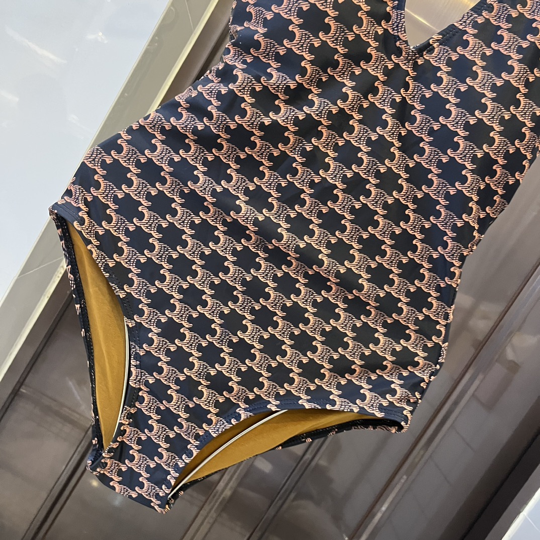 Celine New One Piece Swimsuit Bikini