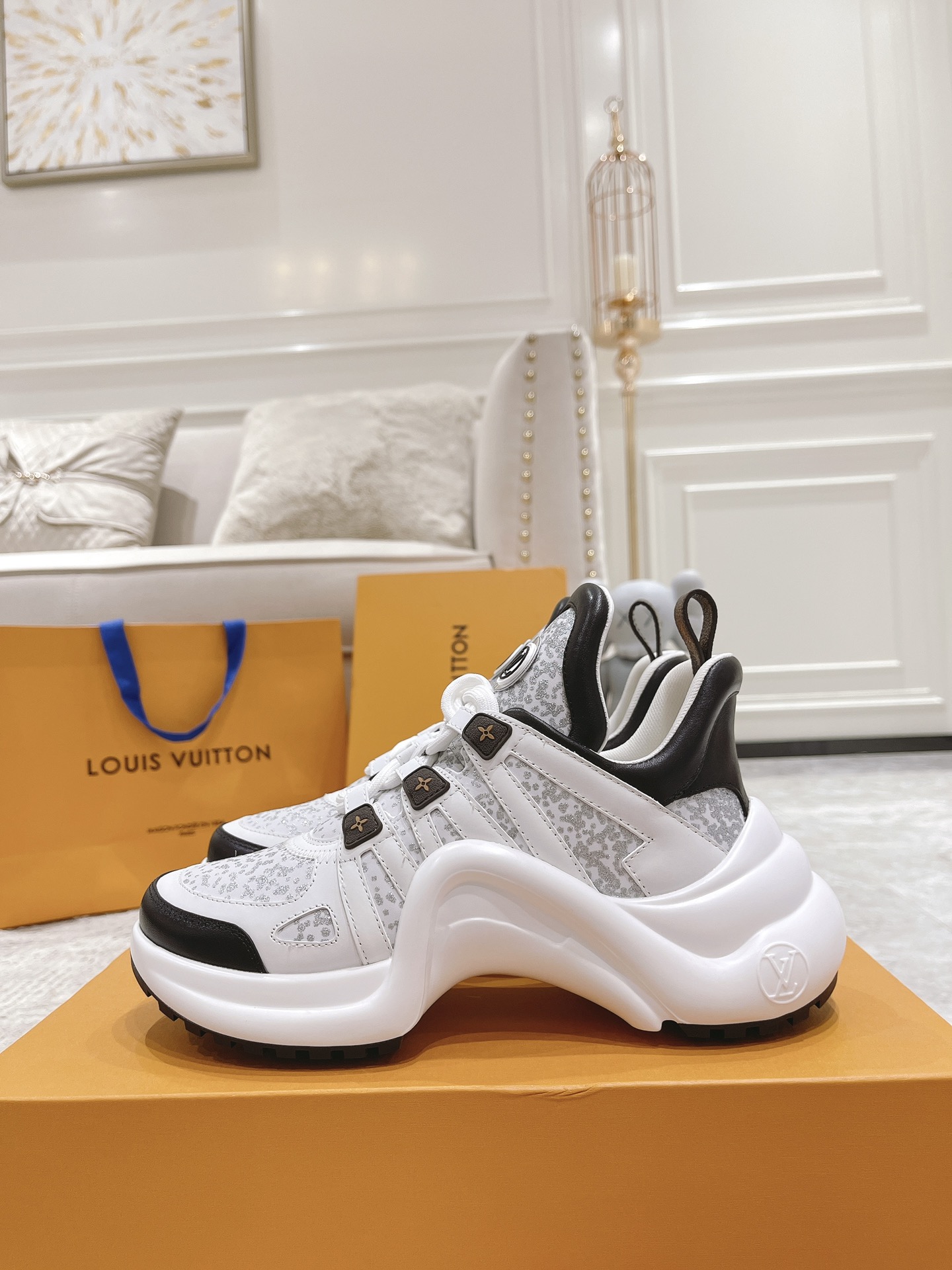 Louis Vuitton Archlight Donkey Brand Louis Vuitton Casual Sports Dad Shoes