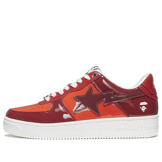 BAPE Bapesta Low M1 ‘Color Camo Combo – Red’ 1H20-191-046-RED