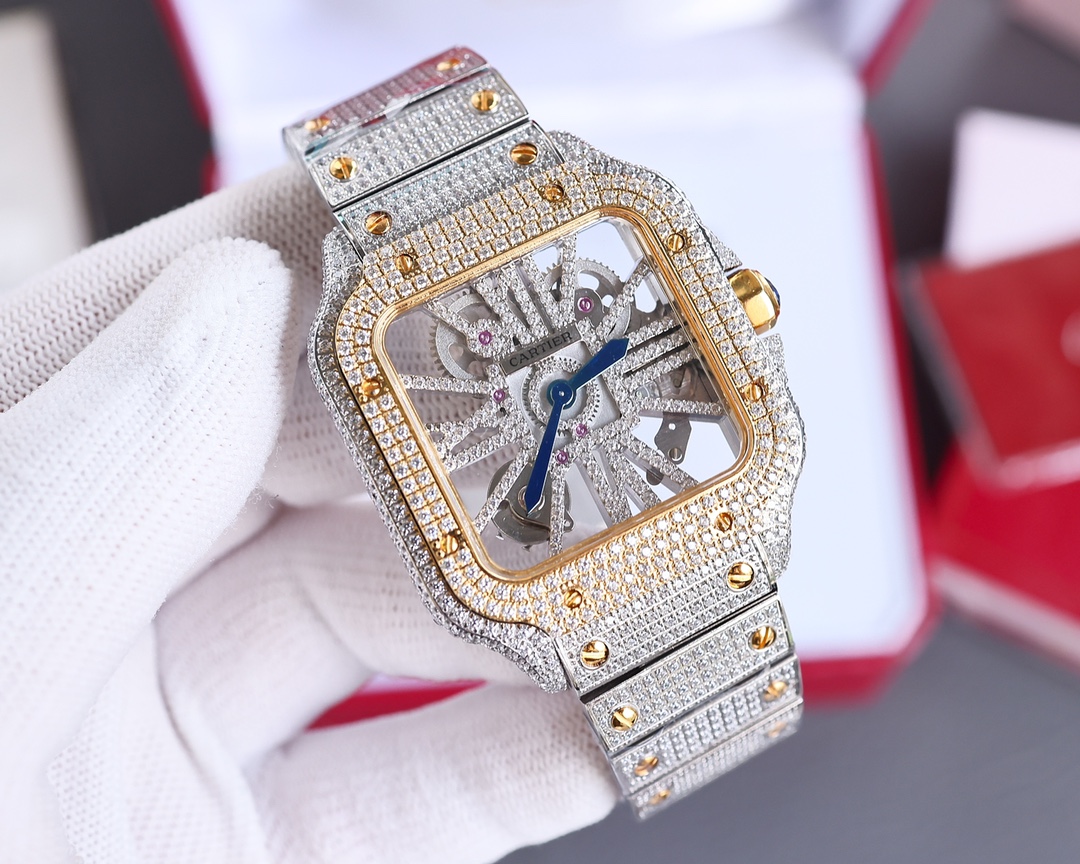 Cartier Santos Skeleton Collection