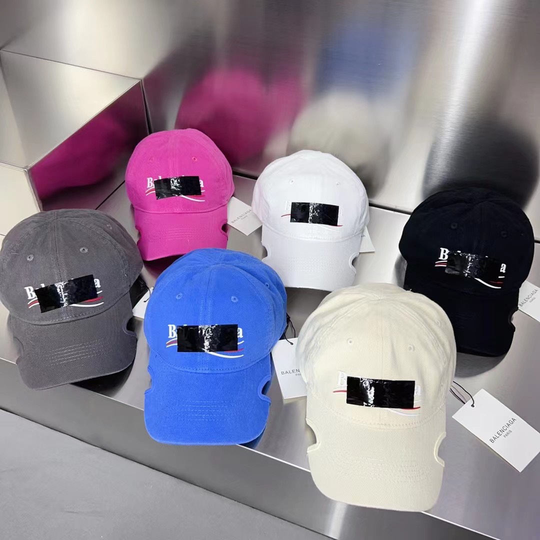 Balenciaga's new cutaway peaked baseball cap