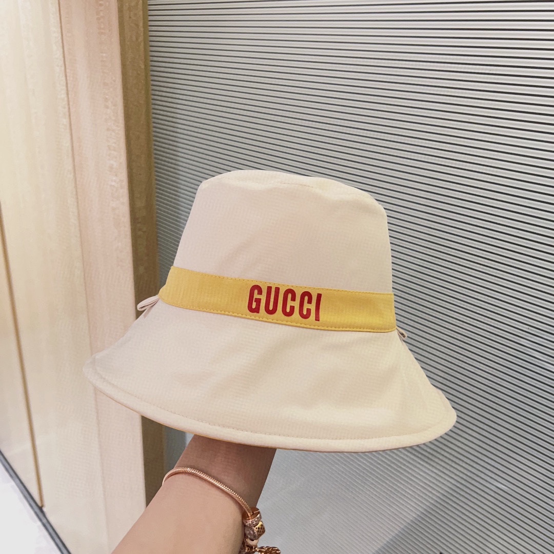 [Gucci Gucci] 2023 new deer double-sided fisherman hat