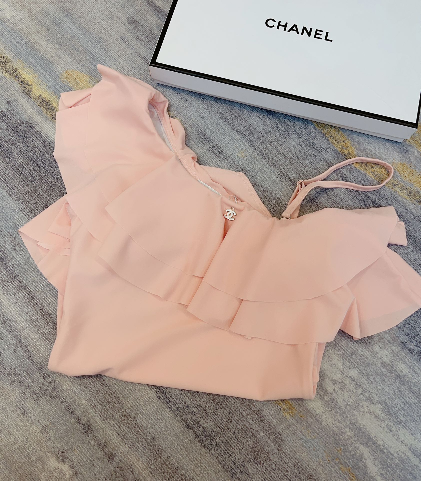 Chanel haute couture one-piece swimsuit