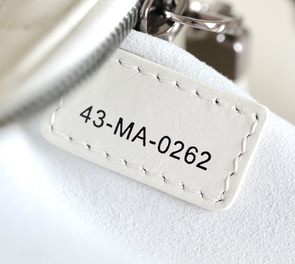 Dior Mini Tulip Bag White