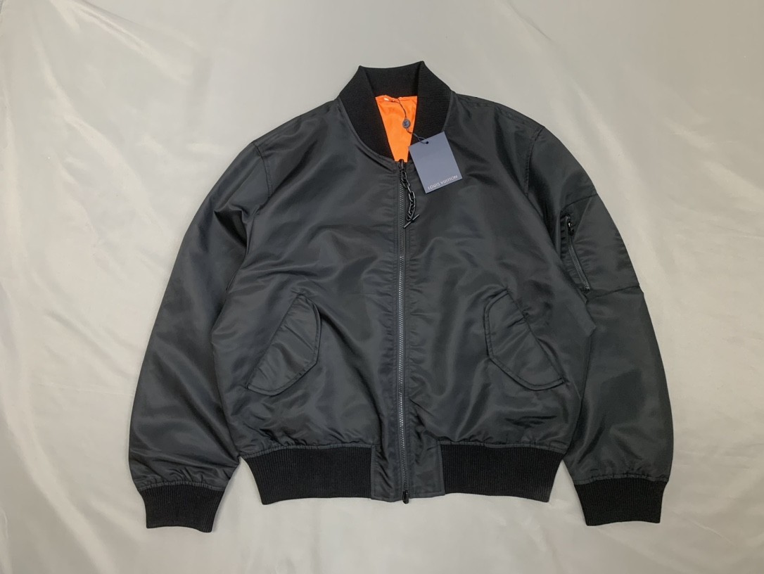 Louis Vuitton graffiti jacquard knit zipped jacket