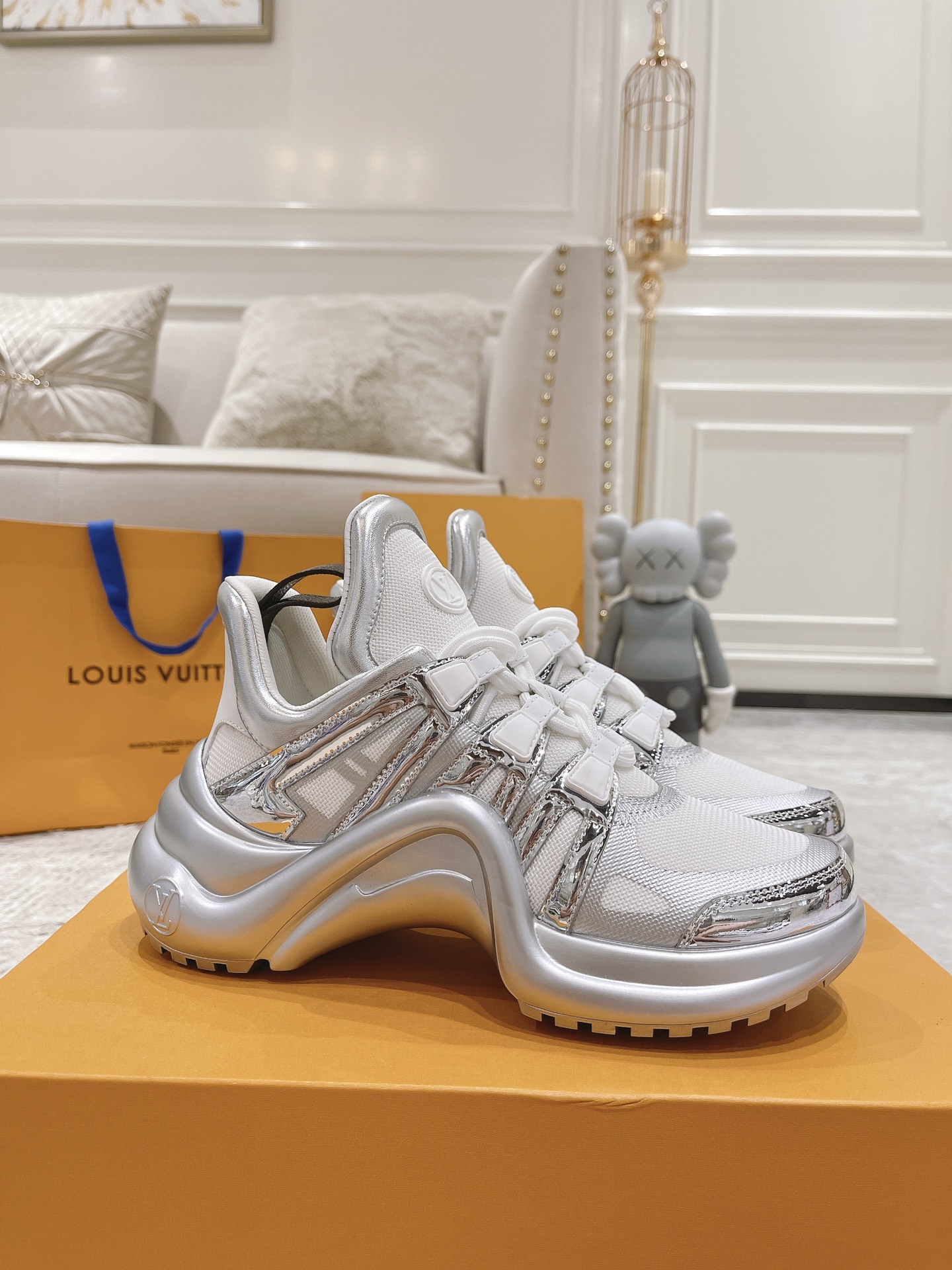 Louis Vuitton Archlight Donkey Brand Louis Vuitton Casual Sports Dad Shoes