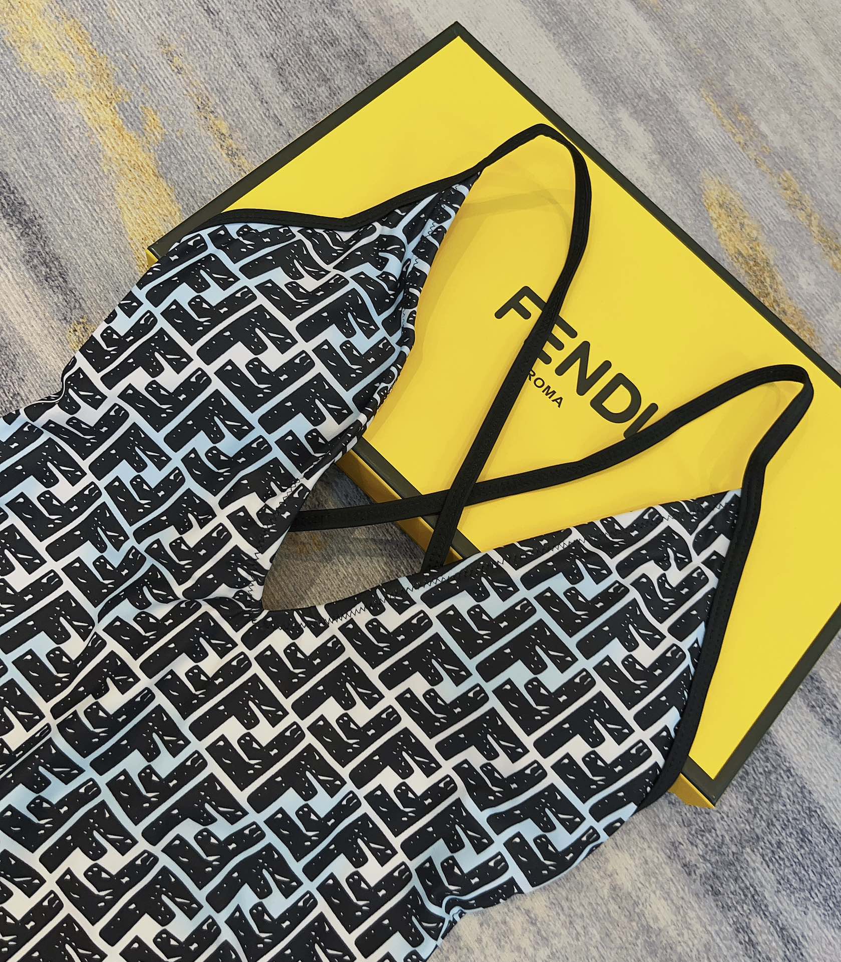 Fendi women's new one-piece bikini