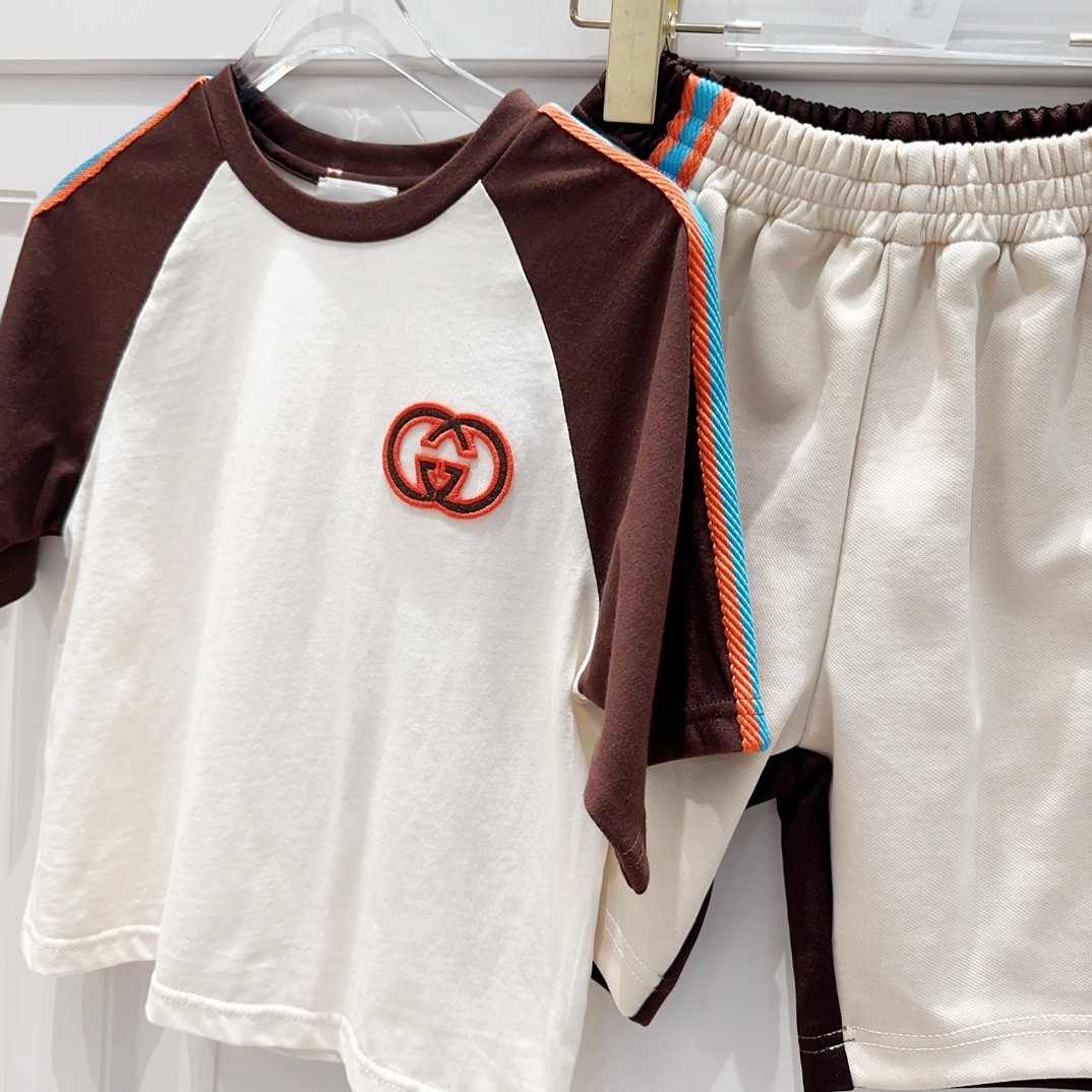 Gucci 2024/SS new logo printed T-shirt suit