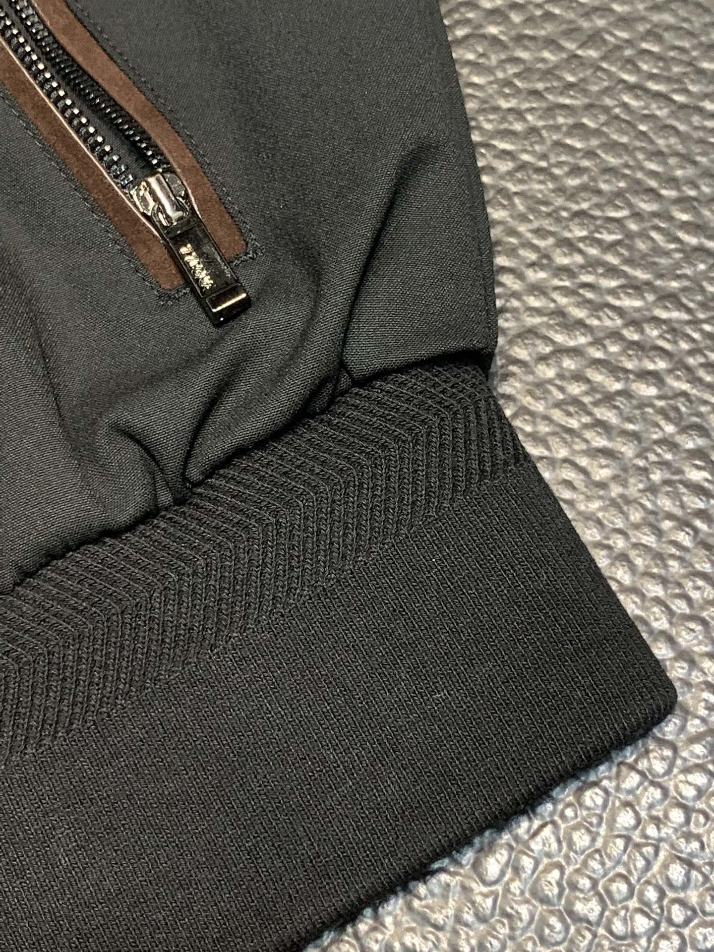 Zegna casual fleece jacket