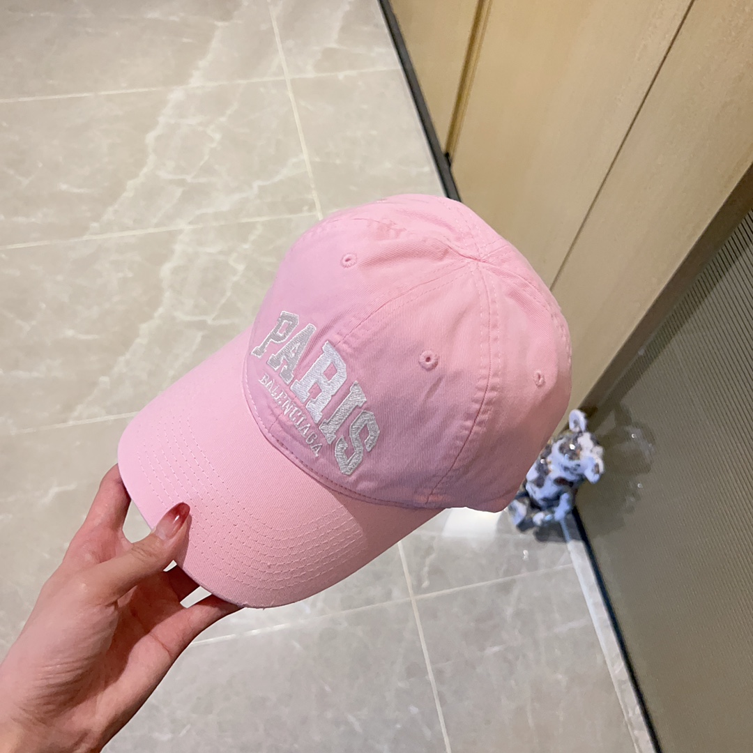 [Balenciaga] 2023 new style embroidered baseball cap