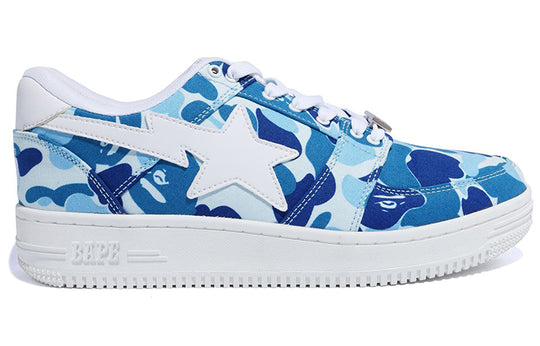 A BATHING APE Bape Abc Camo Sta Low 1G30-191-001-BLUE