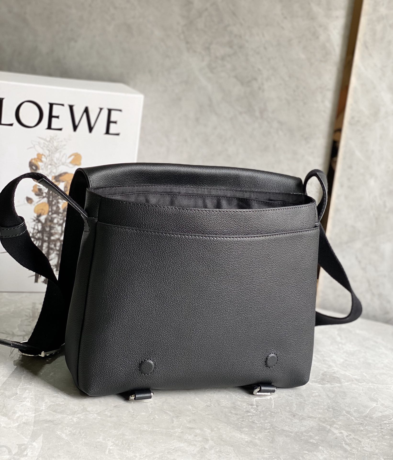 LOEWE latest military messenger bag