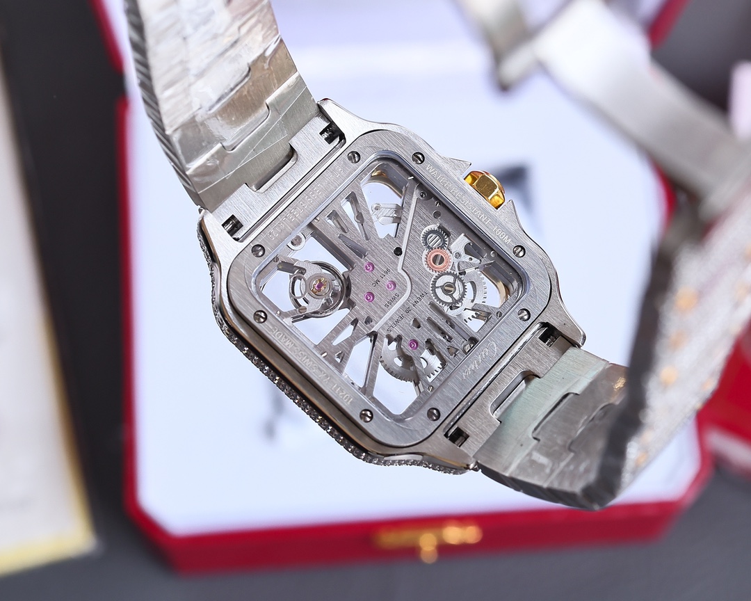 Cartier Santos Skeleton Collection
