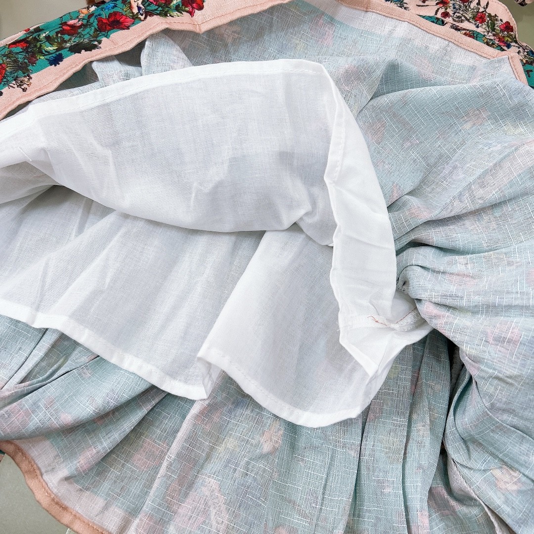 D&G spring and summer girls skirt suit