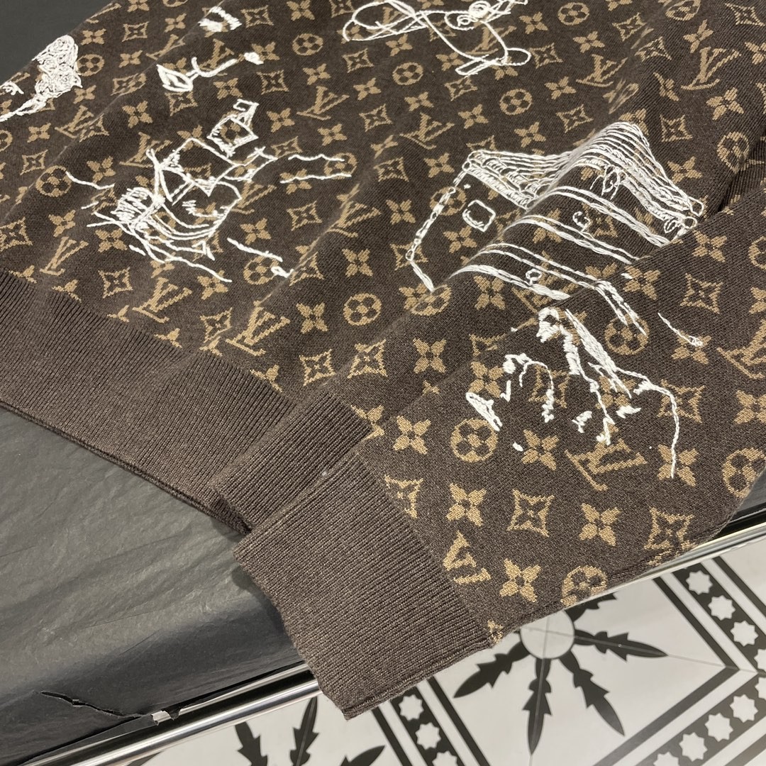 Louis Vuitton Full body LVSE MONOGRAM crew neck shirt