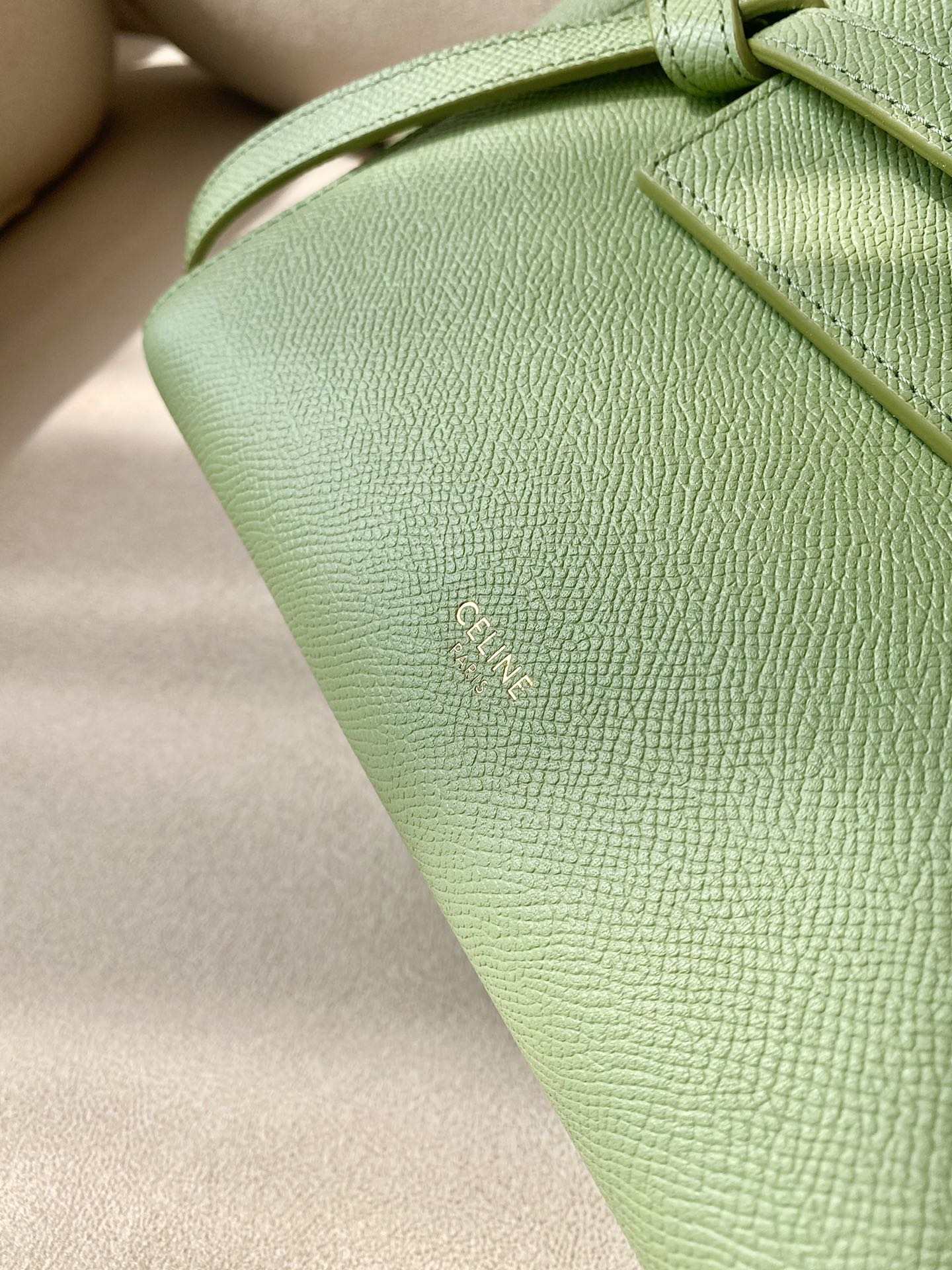 𝐂𝐞𝐥𝐢𝐧𝐞 Belt Bag Catfish Bag Small Grained Calfskin