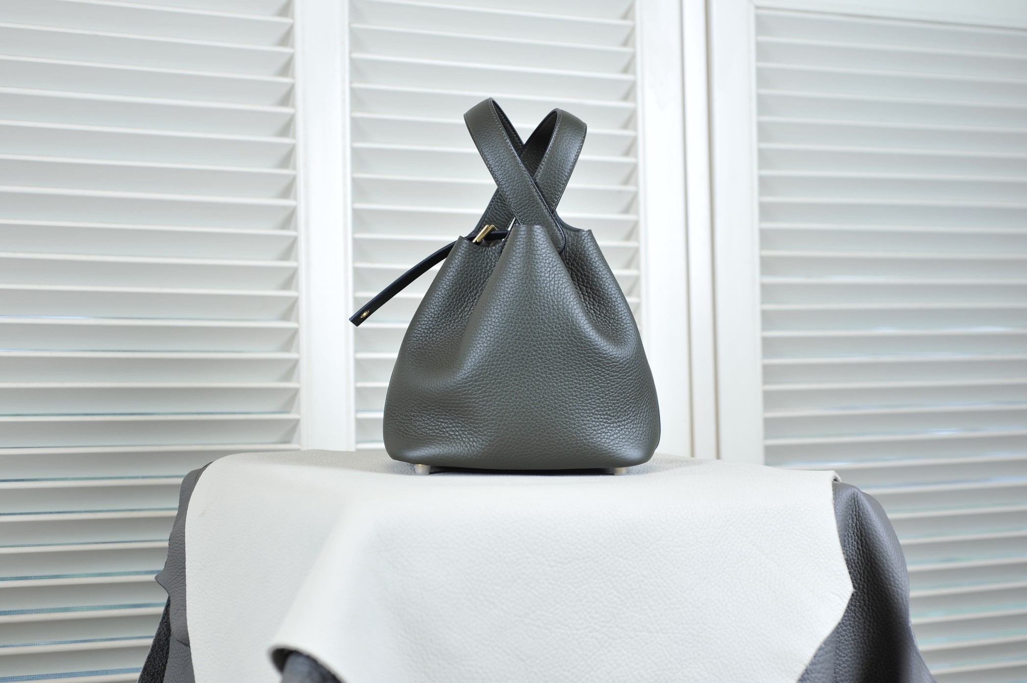 picotin18 olive green TC leather