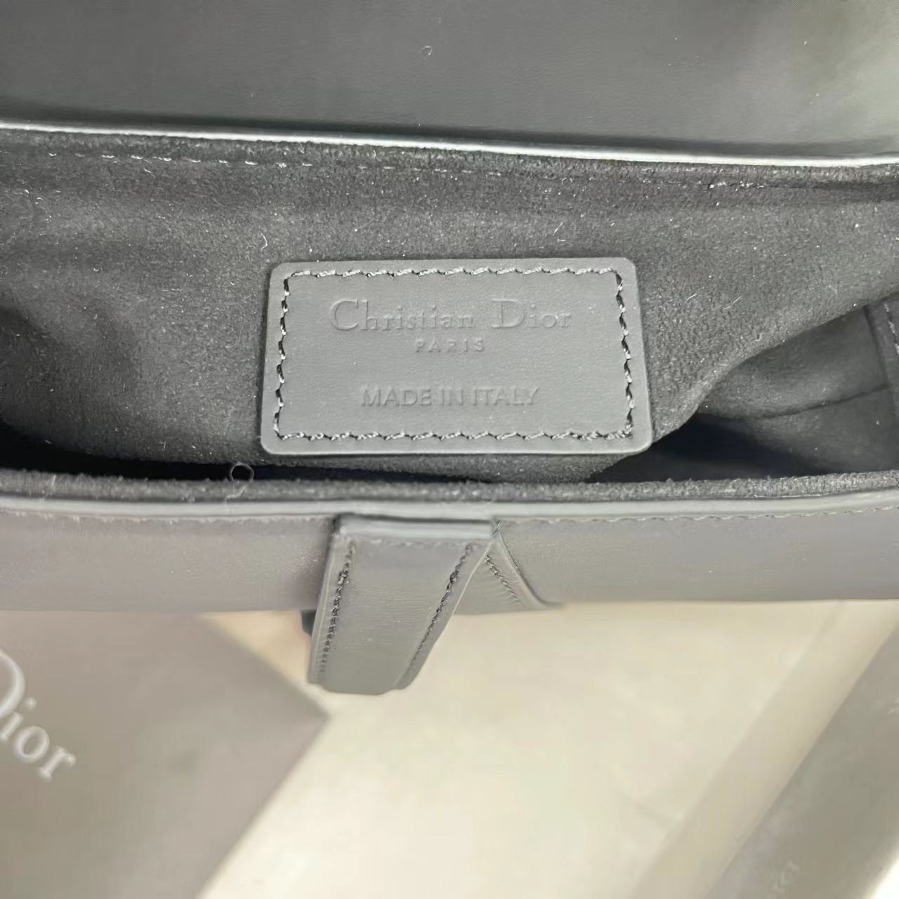 Dior saddle scrub series