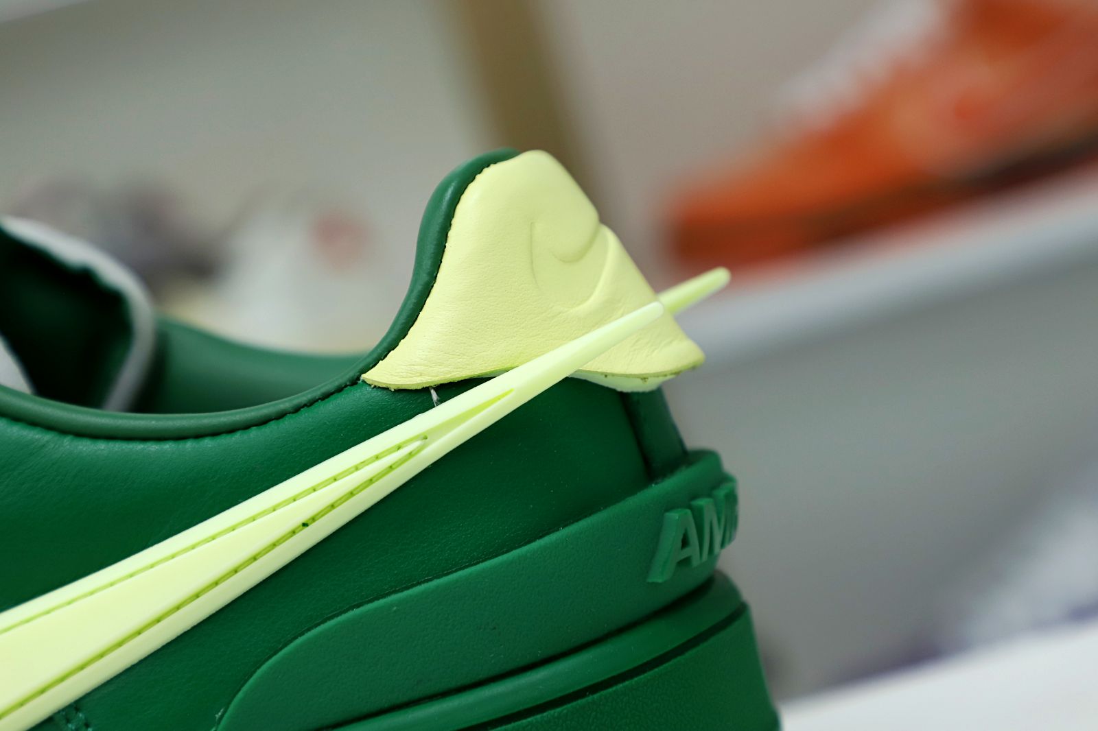 AMBUSH xNike Air Force1 Low Pine Green and Citron