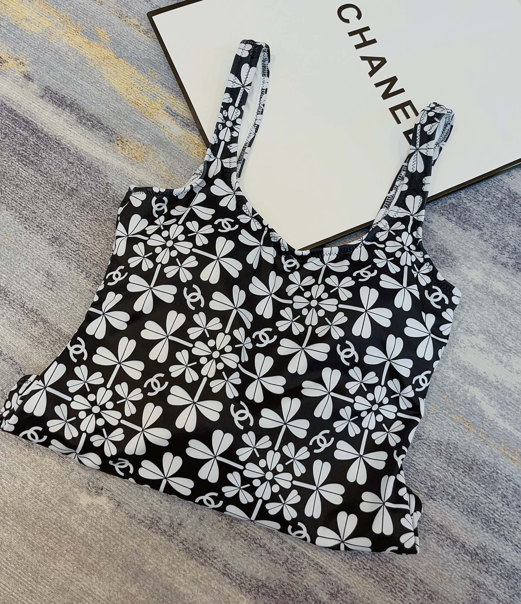 Chanel one piece swimsuit