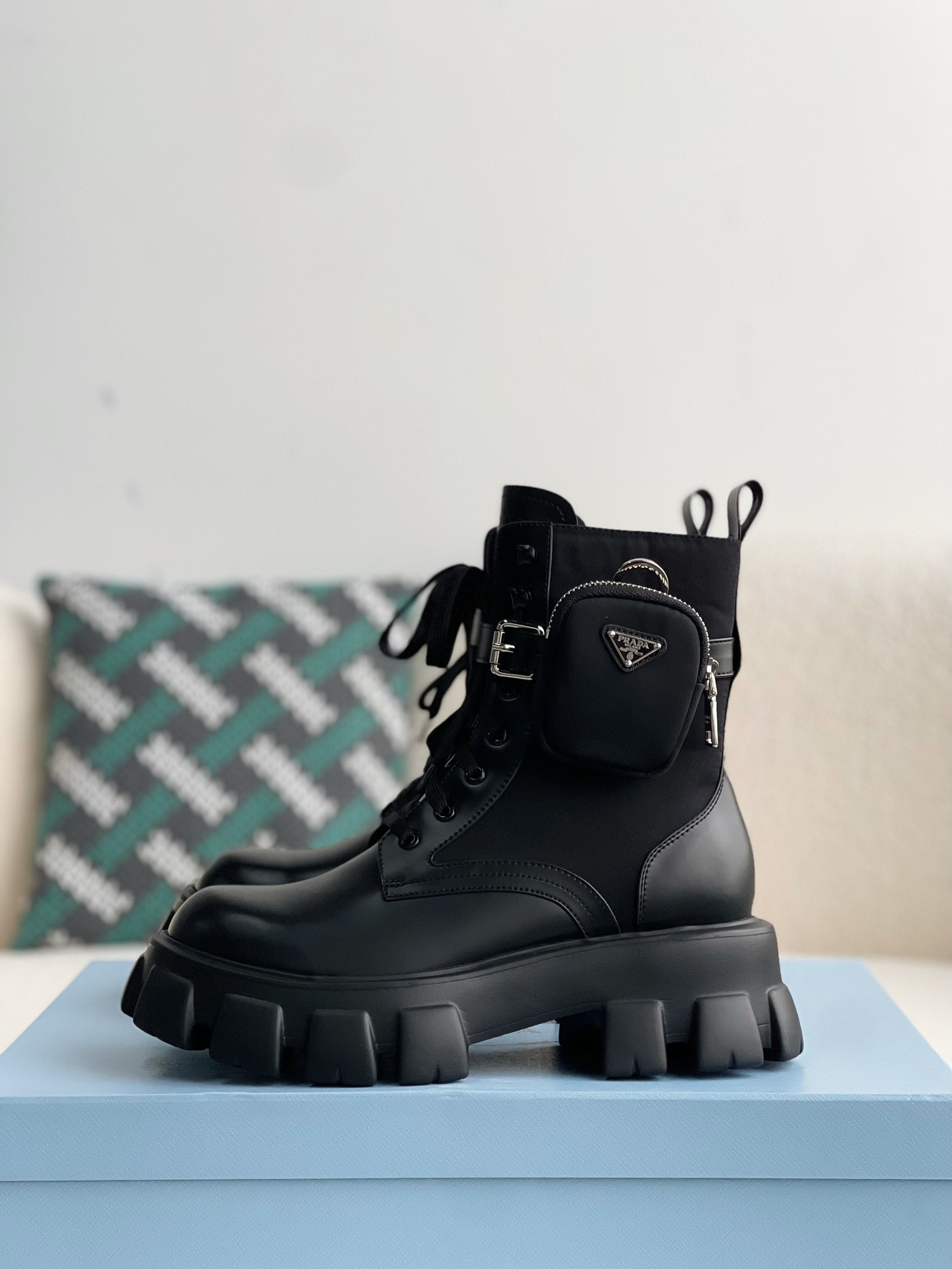 Prada Cloudbus Thunder technology fabric sneakers