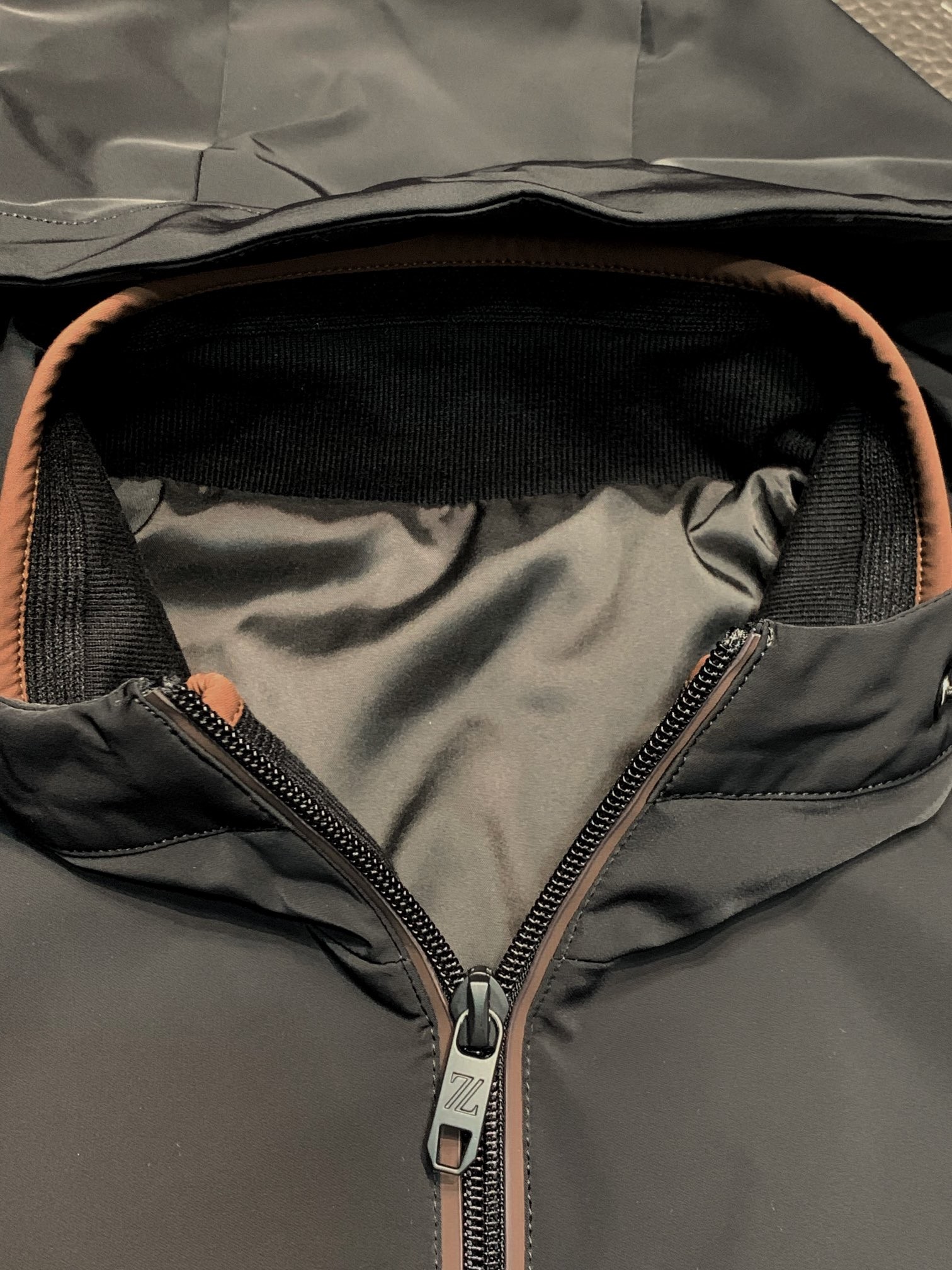 Zegna Casual hooded windbreaker