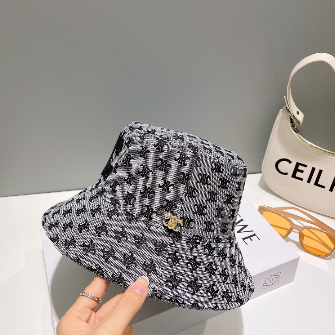 【CELINE Celine】New simple fisherman hat