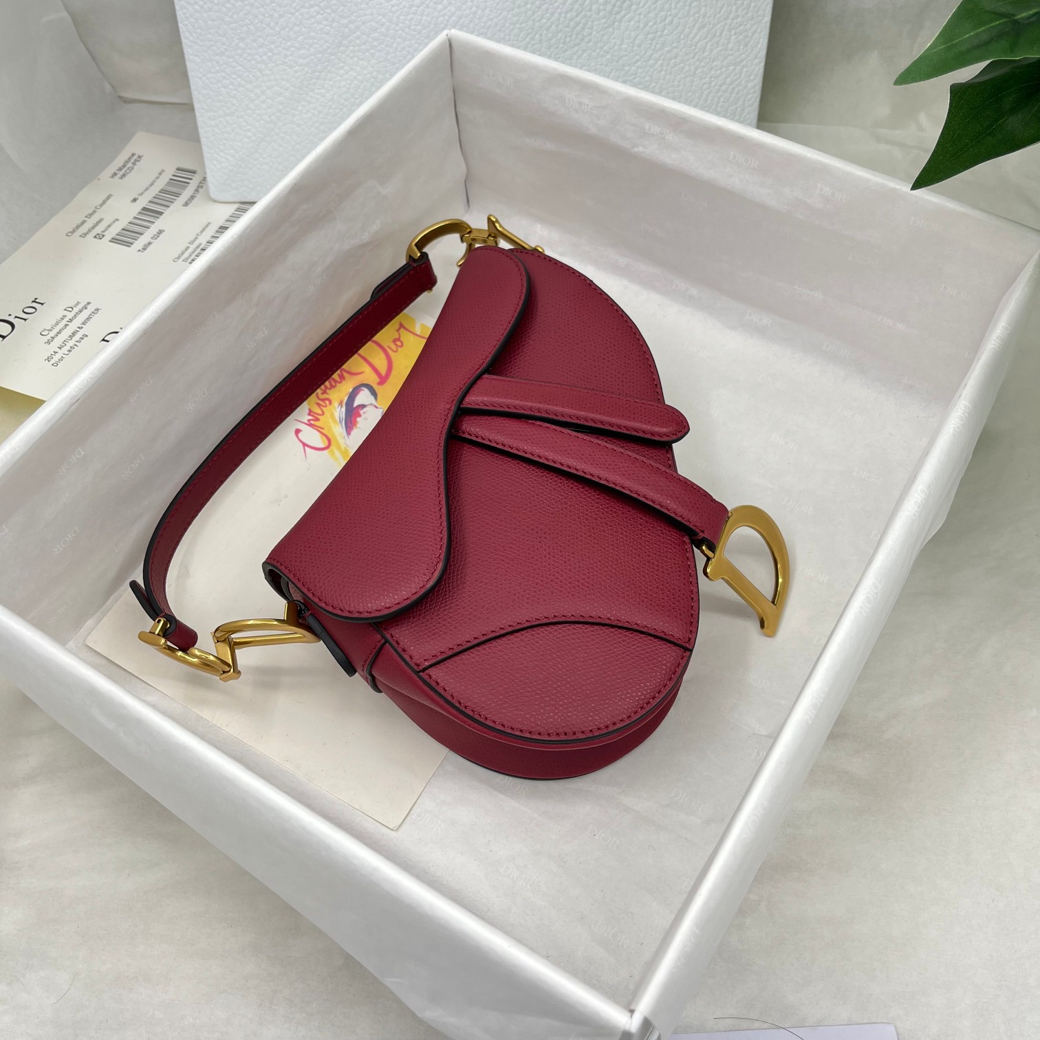 Dior saddle palm print collection