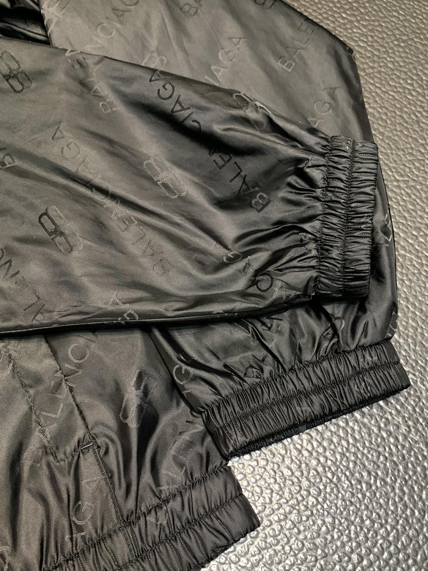 Balenciaga hooded stand collar jacket