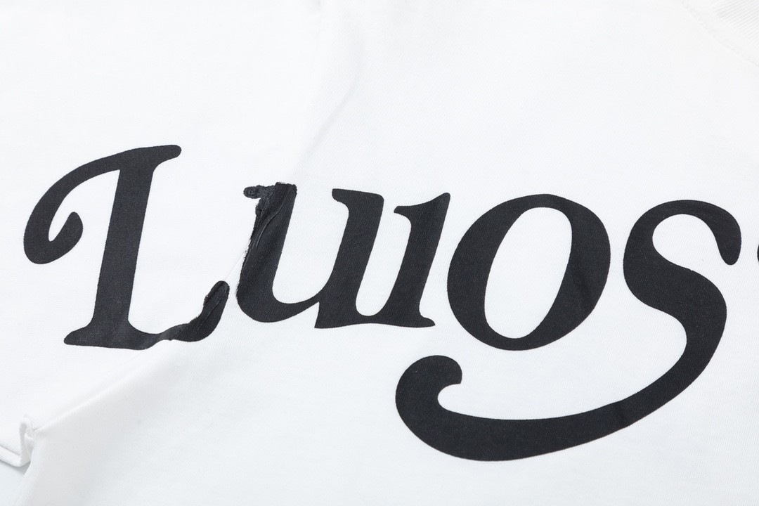 Louis Vuitton 23SS lettered gold classic T-shirt