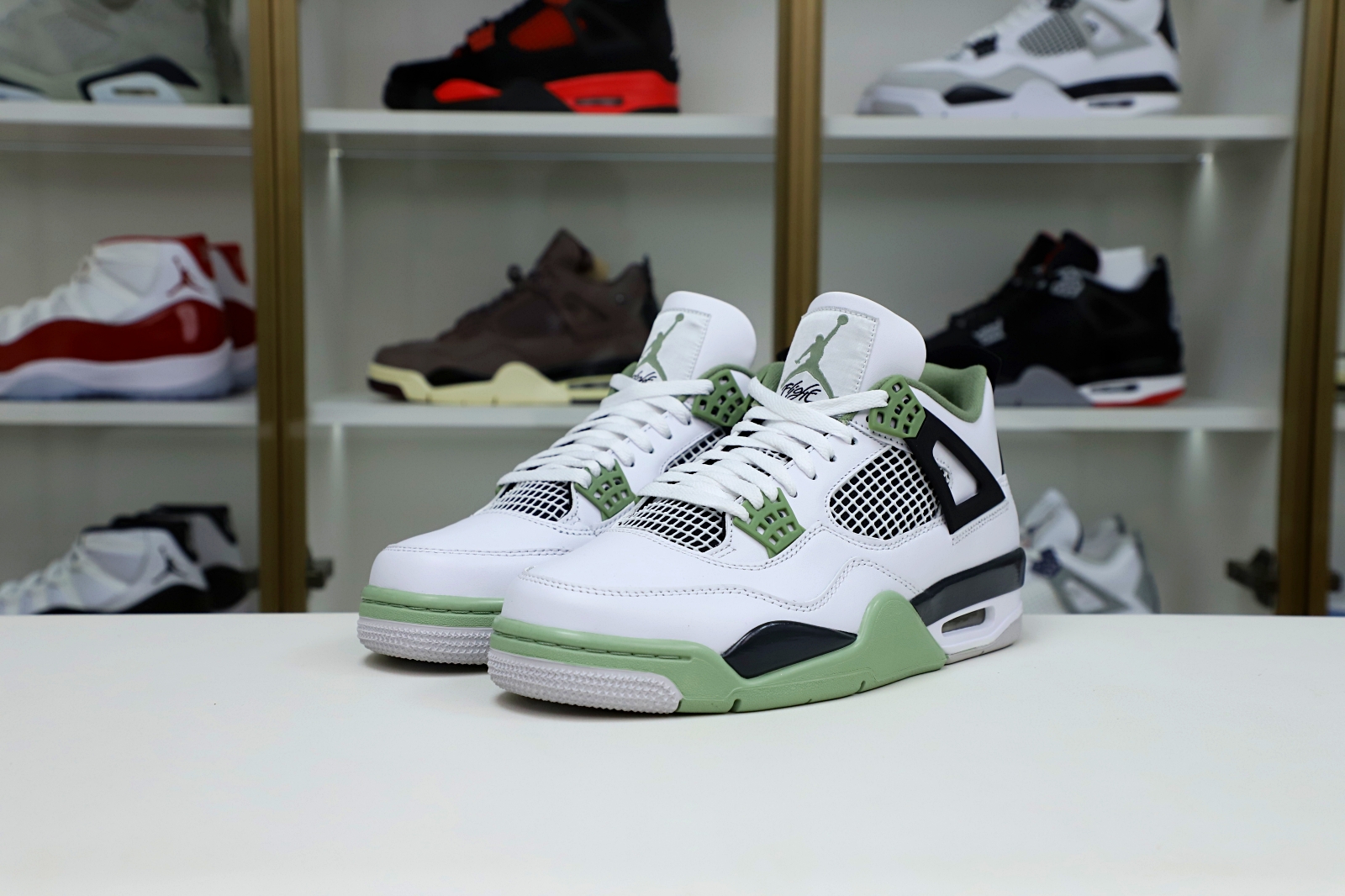 AIR JORDAN 4 SEAFOAM