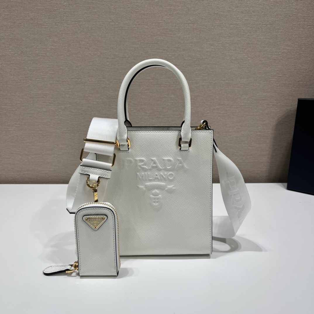 𝐏𝐑𝐀𝐃𝐀 Small size tote bag 1BA333