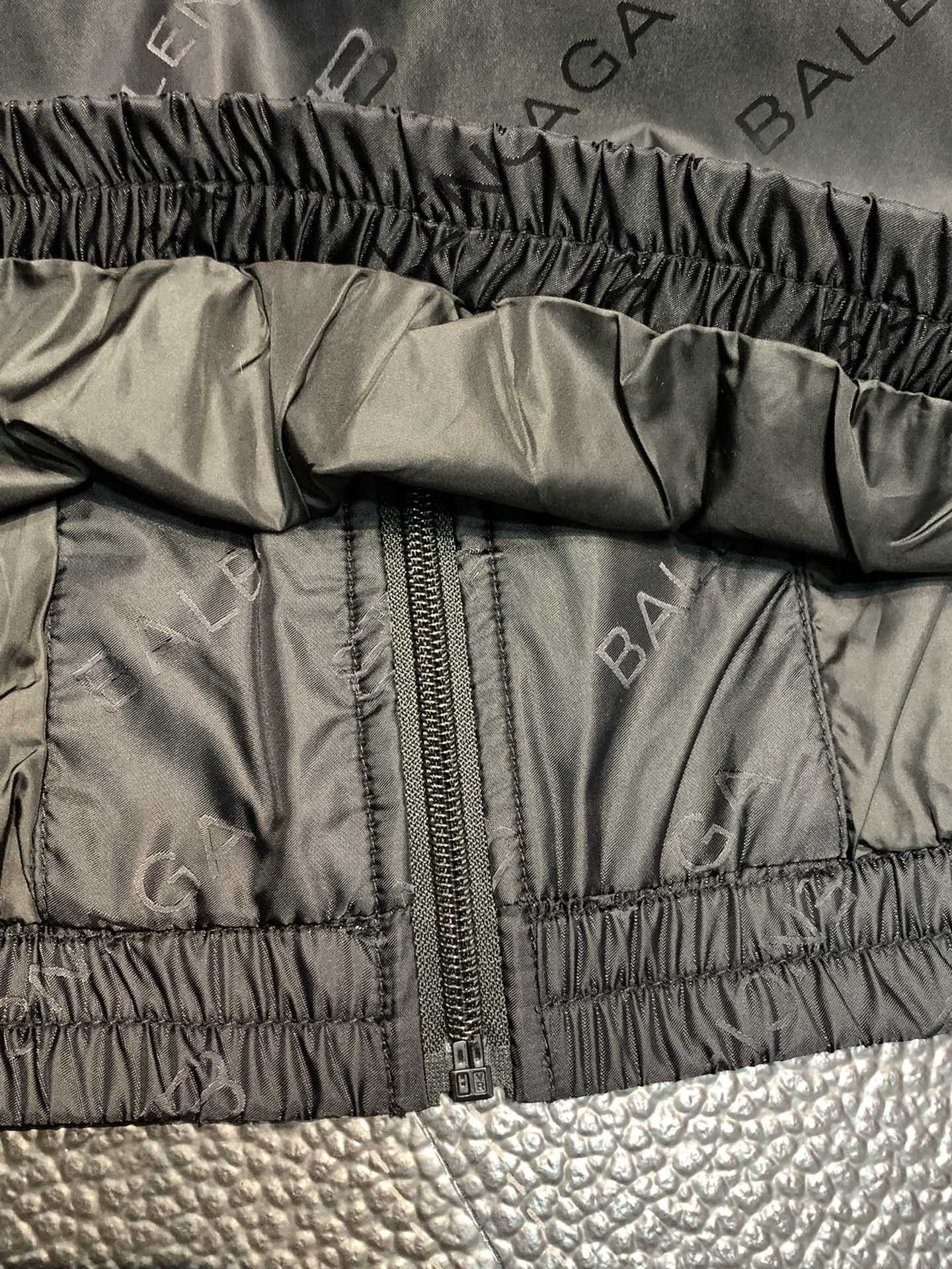 Balenciaga hooded stand collar jacket