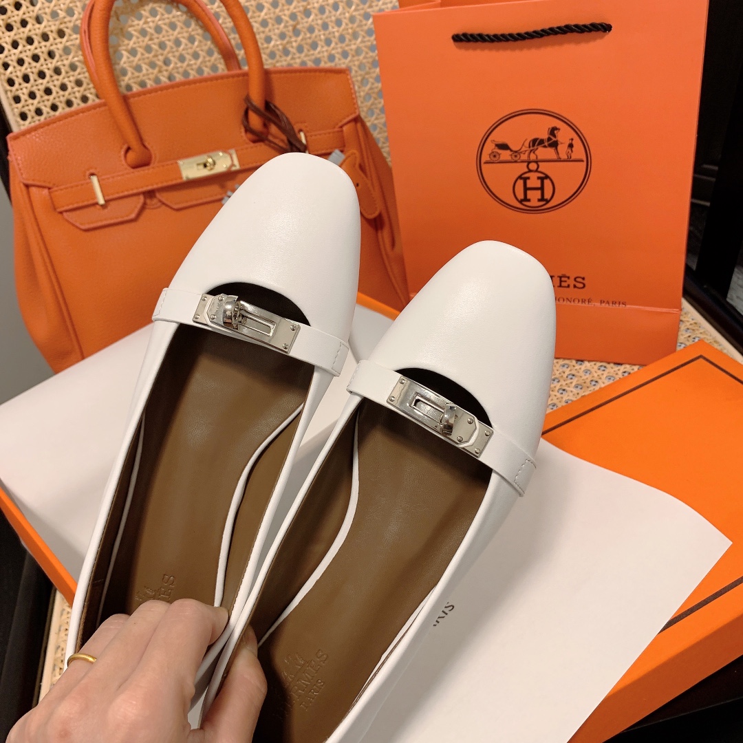 Hermes H shoes