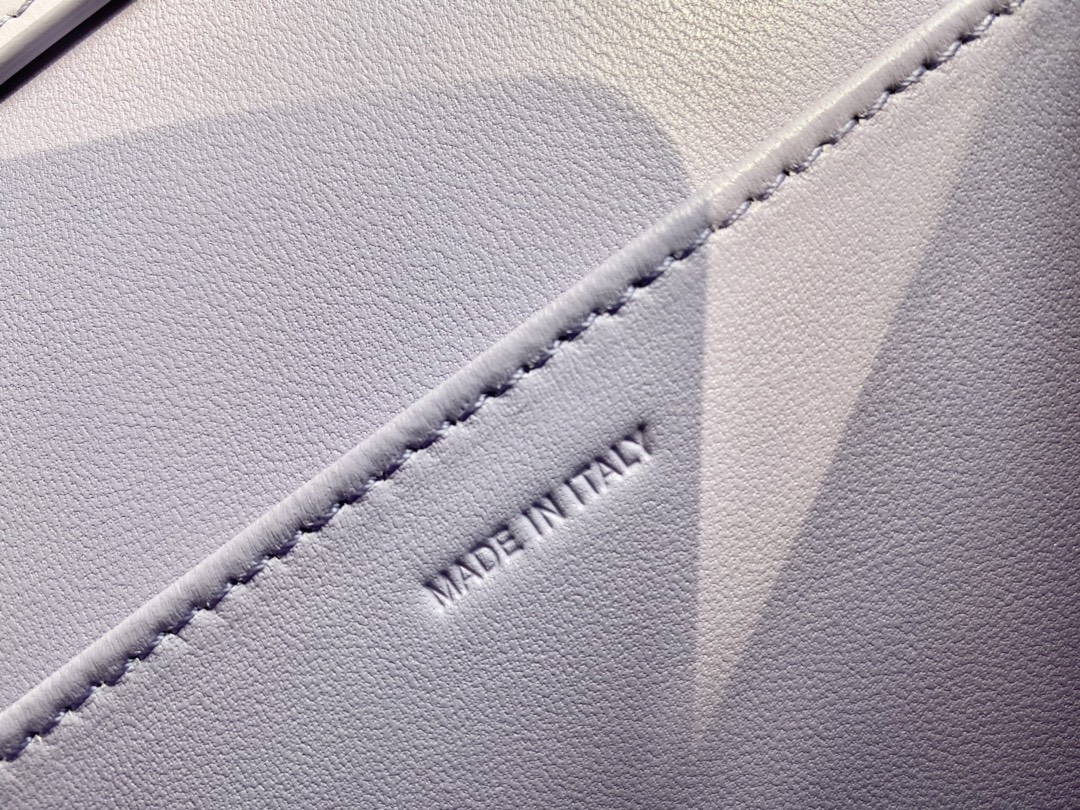 𝐂𝐞𝐥𝐢𝐧𝐞 Box Teen bag in polished calfskin