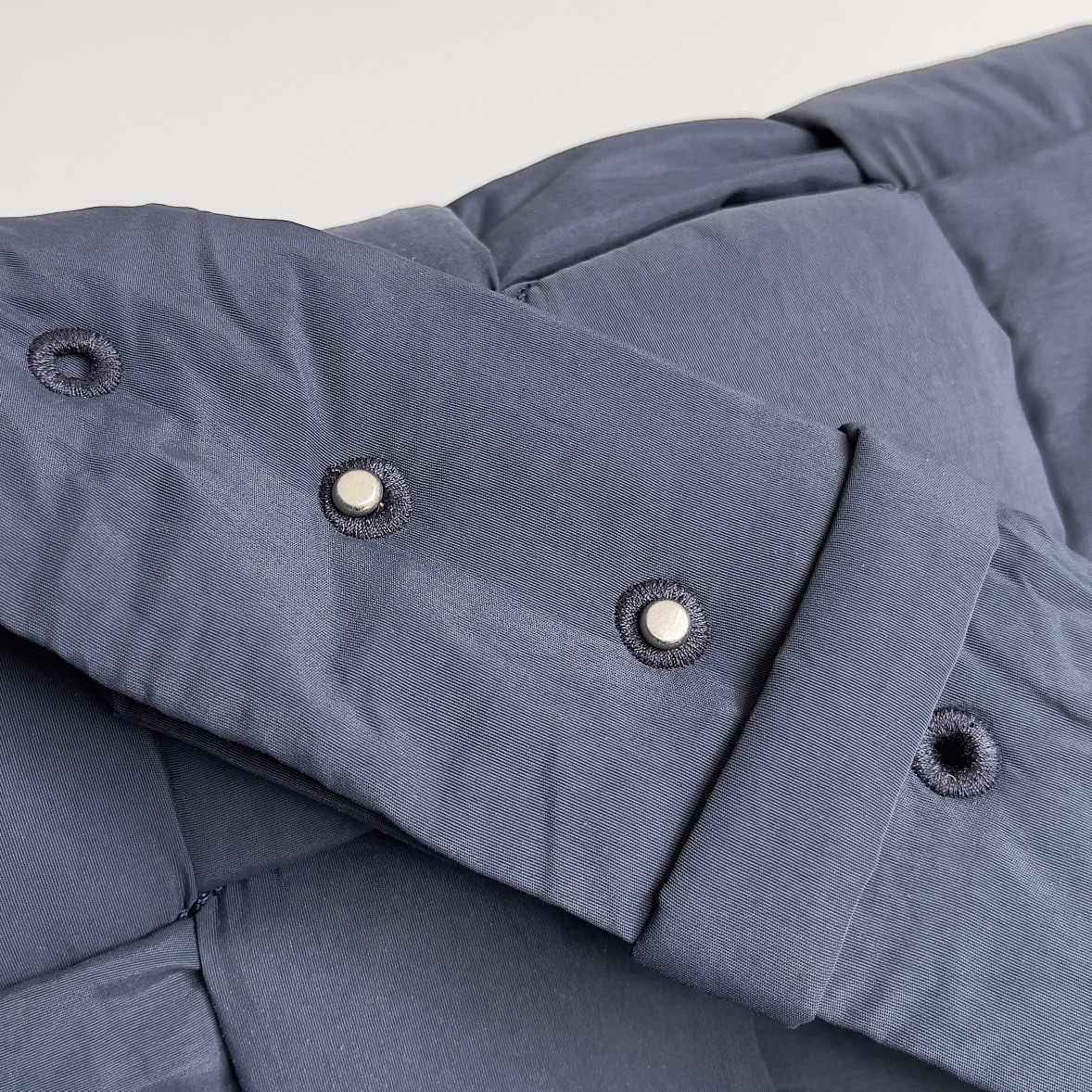 Bottega Veneta Bv Woven Nylon Bag 15 compartments oversized navy #70529