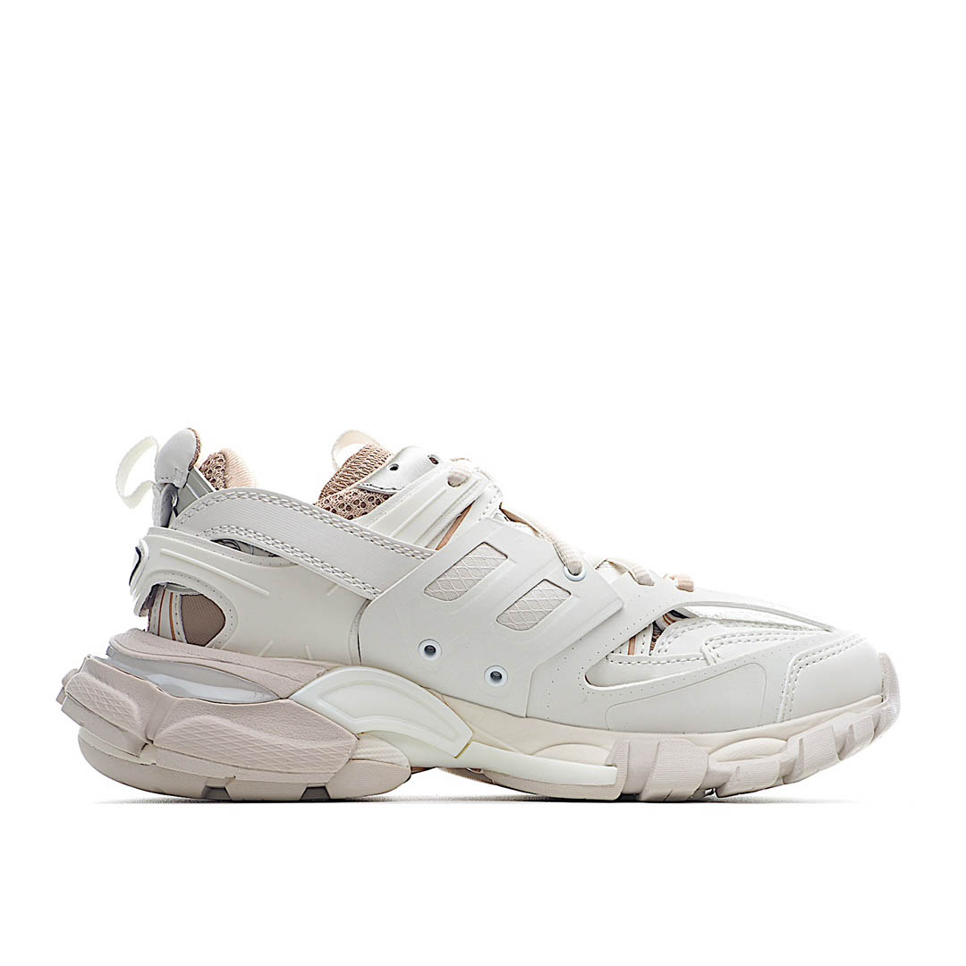 Balenciaga Sneaker Tess s.Gomma MAILLE WHITE/ORANGE