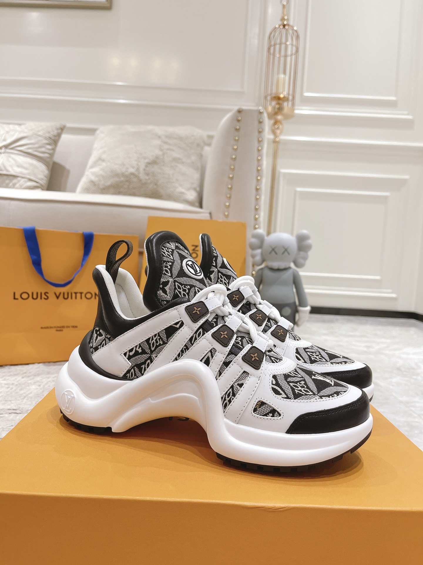 Louis Vuitton Archlight Donkey Brand Louis Vuitton Casual Sports Dad Shoes
