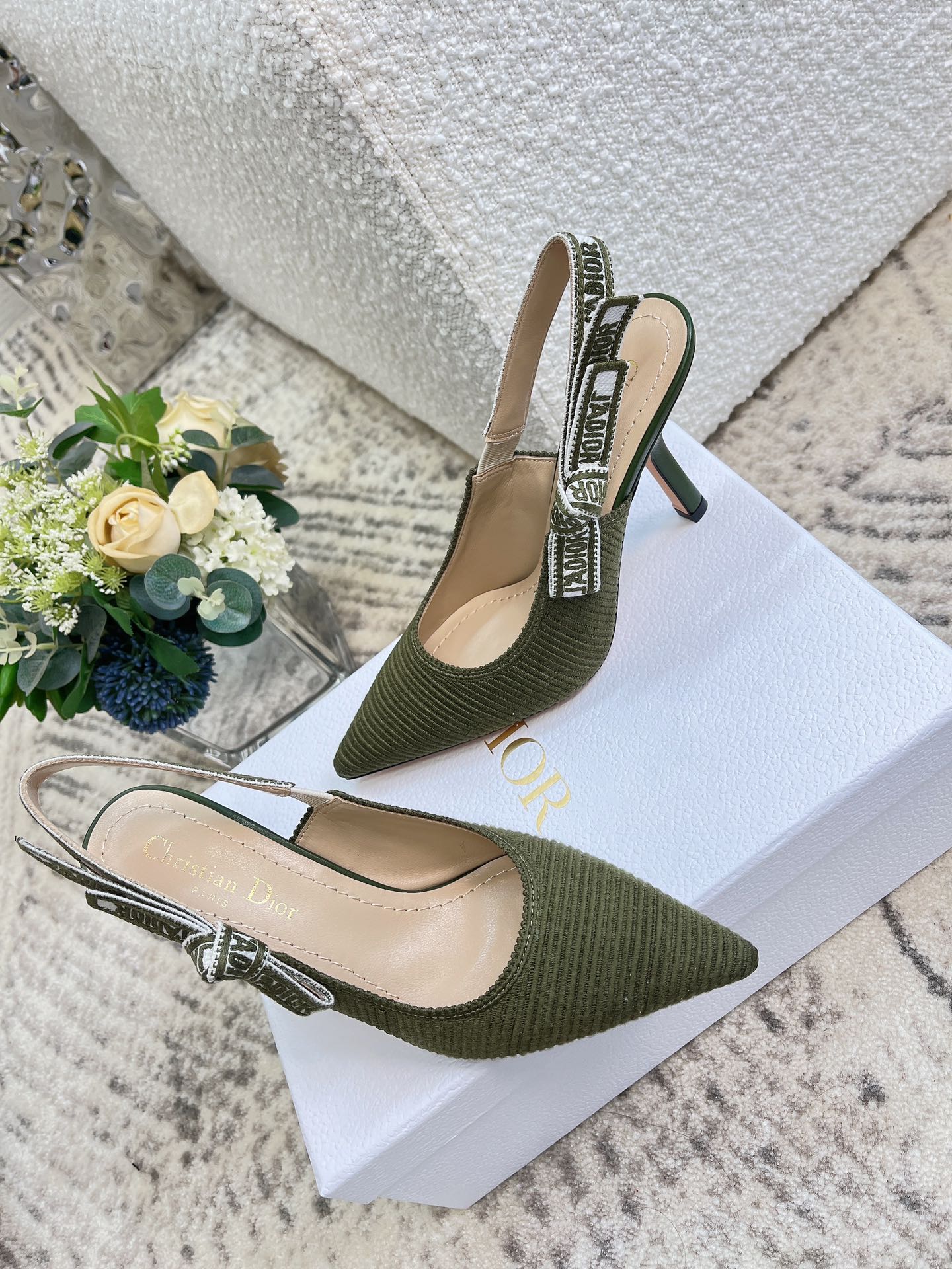 𝐉'𝐀𝐝𝐢𝐨𝐫 ｜𝟐𝟎𝟐𝟐 𝟑𝐒𝐒/𝐧𝐞𝐰 Classic open heeled high heels