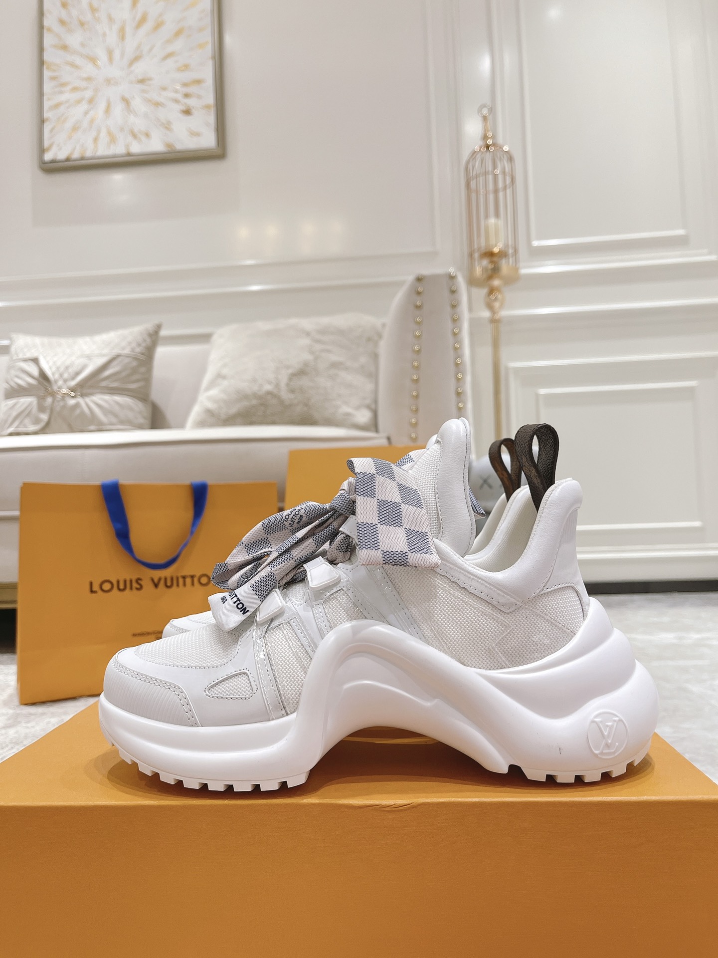 Louis Vuitton Archlight Donkey Brand Louis Vuitton Casual Sports Dad Shoes