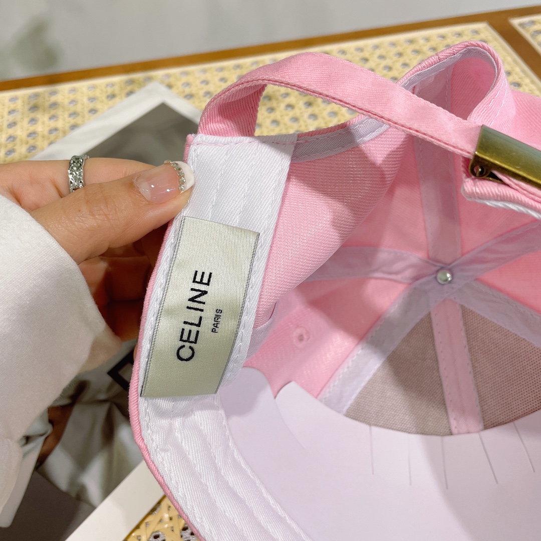 [CELINE] 2023 spring and summer new simple baseball cap
