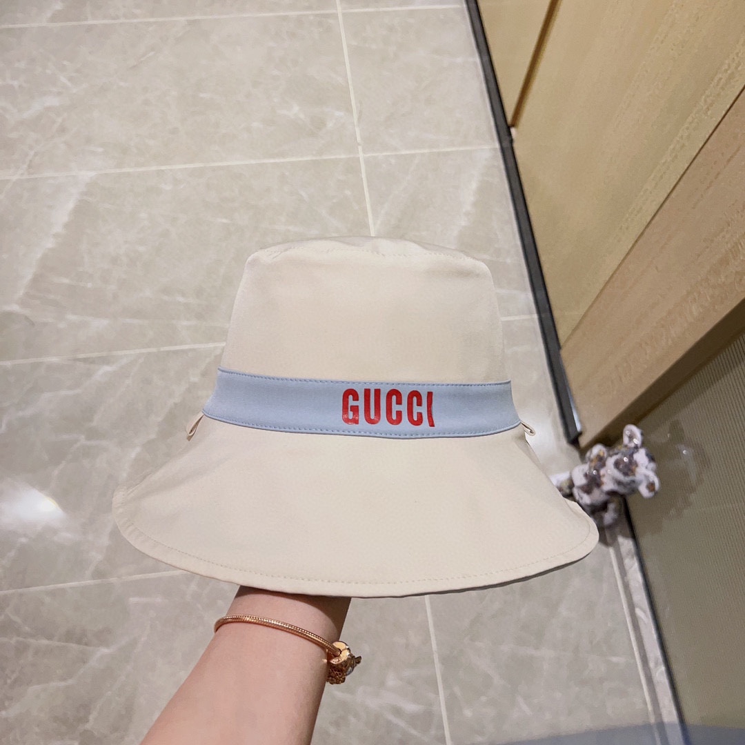 [Gucci Gucci] 2023 new deer double-sided fisherman hat