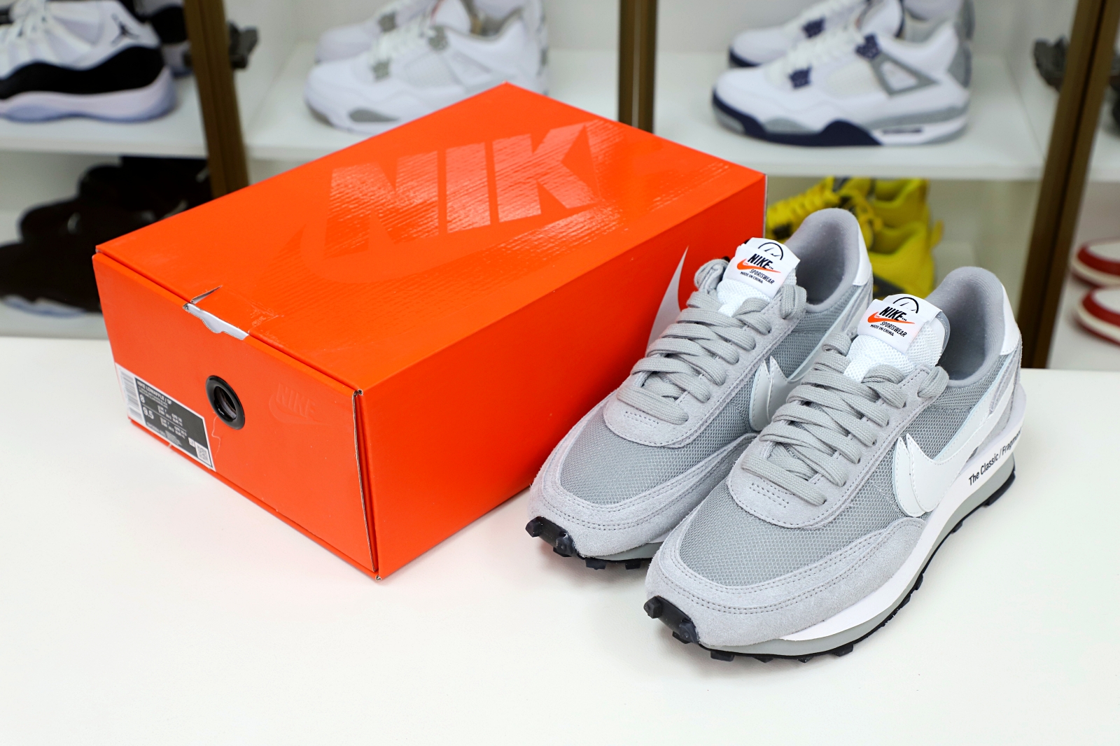 FRAGMENT DESIGN X SACAI X LDV WAFFLE LIGHT SMOKE GREY