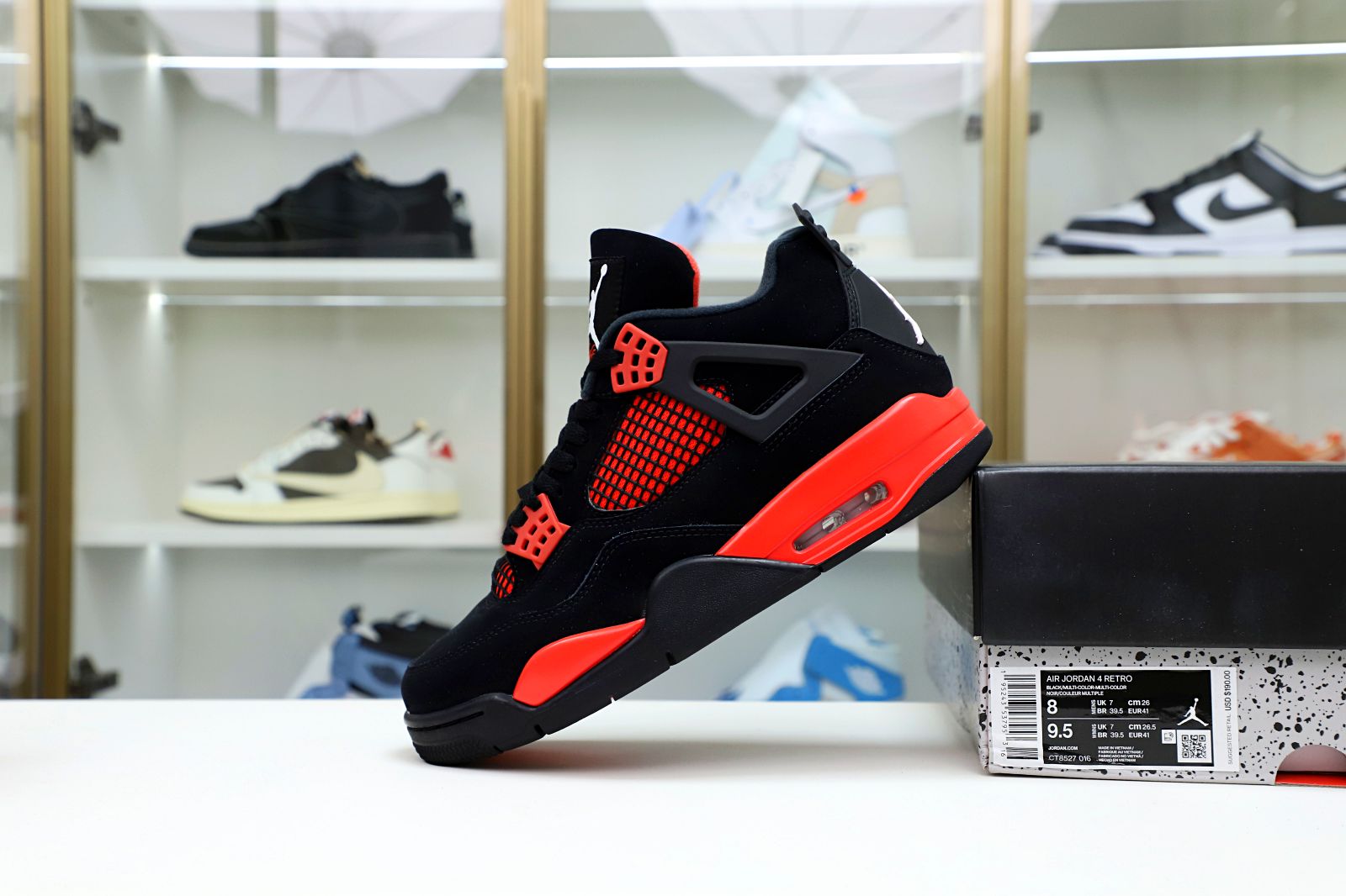 AIR JORDAN 4 RETRO RED THUNDER