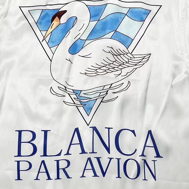 Casablanca swan short sleeve