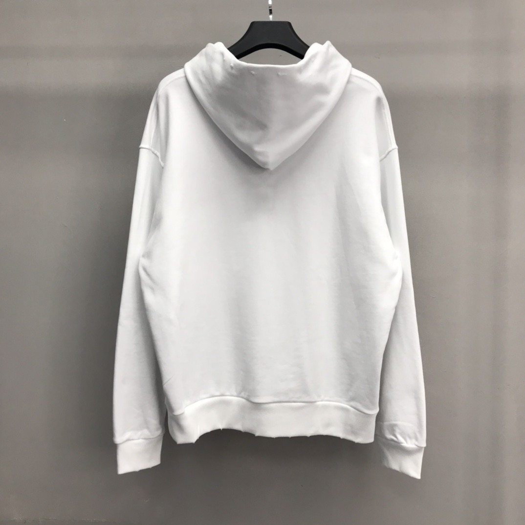 Balenciaga lettered hooded sweatshirt